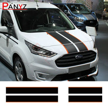 Load image into Gallery viewer, Hood &amp; Rear Door Graphic Decal Kit for Ford Transit Connect | 4-Piece Full-Body Vinyl Sticker