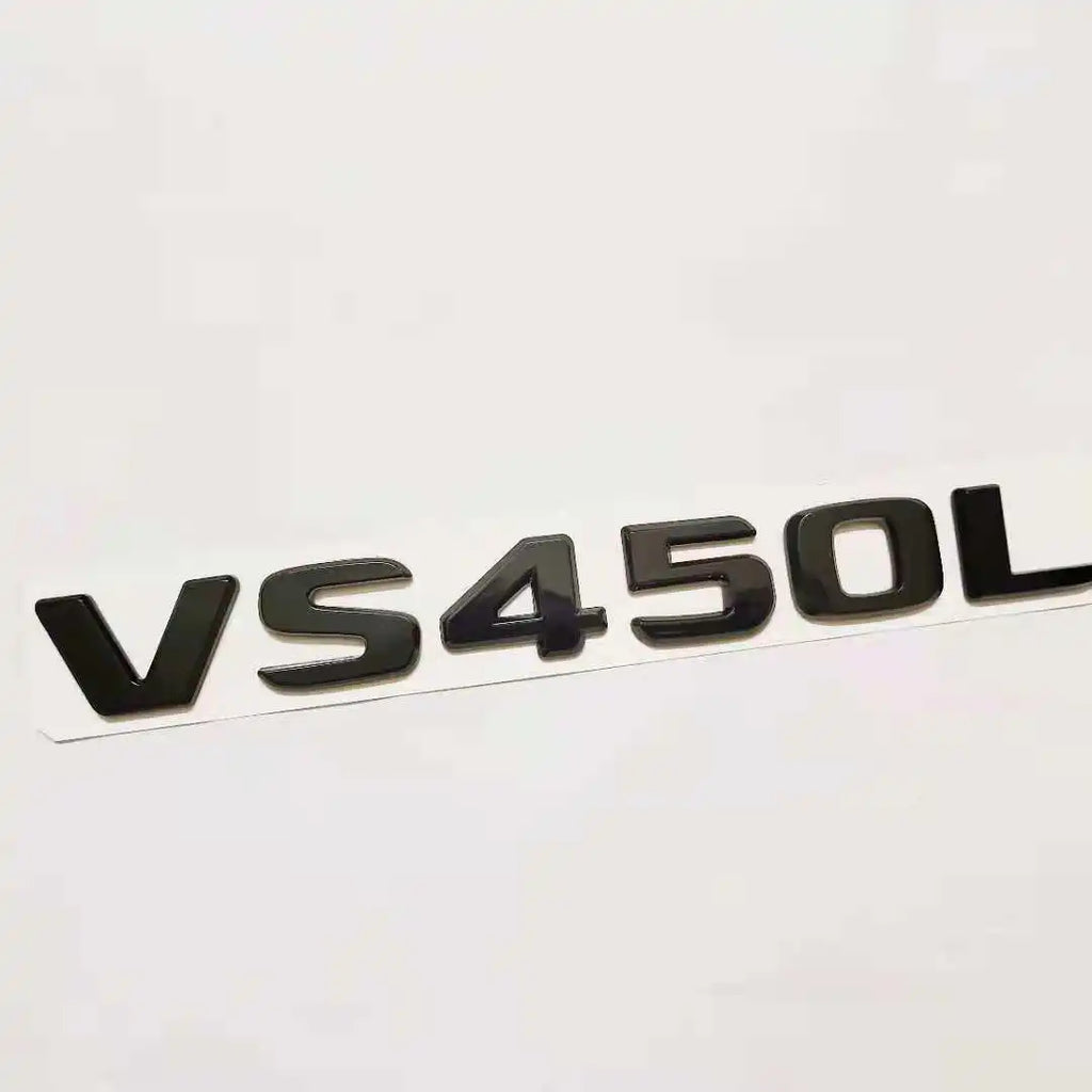 Trunk Tail Letter Emblem Decal for Mercedes-Benz VS260L / VS560L / VS450L / VS600L | Badge Sticker
