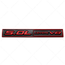 Load image into Gallery viewer, 3D Metal 5.0 COYOTE V8 Trunk &amp; Fender Emblem | Ford Mustang Badge Accessory