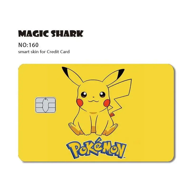 Credit Card Skin Covers Bulk – Anime, Pokémon, and Retro Favorites