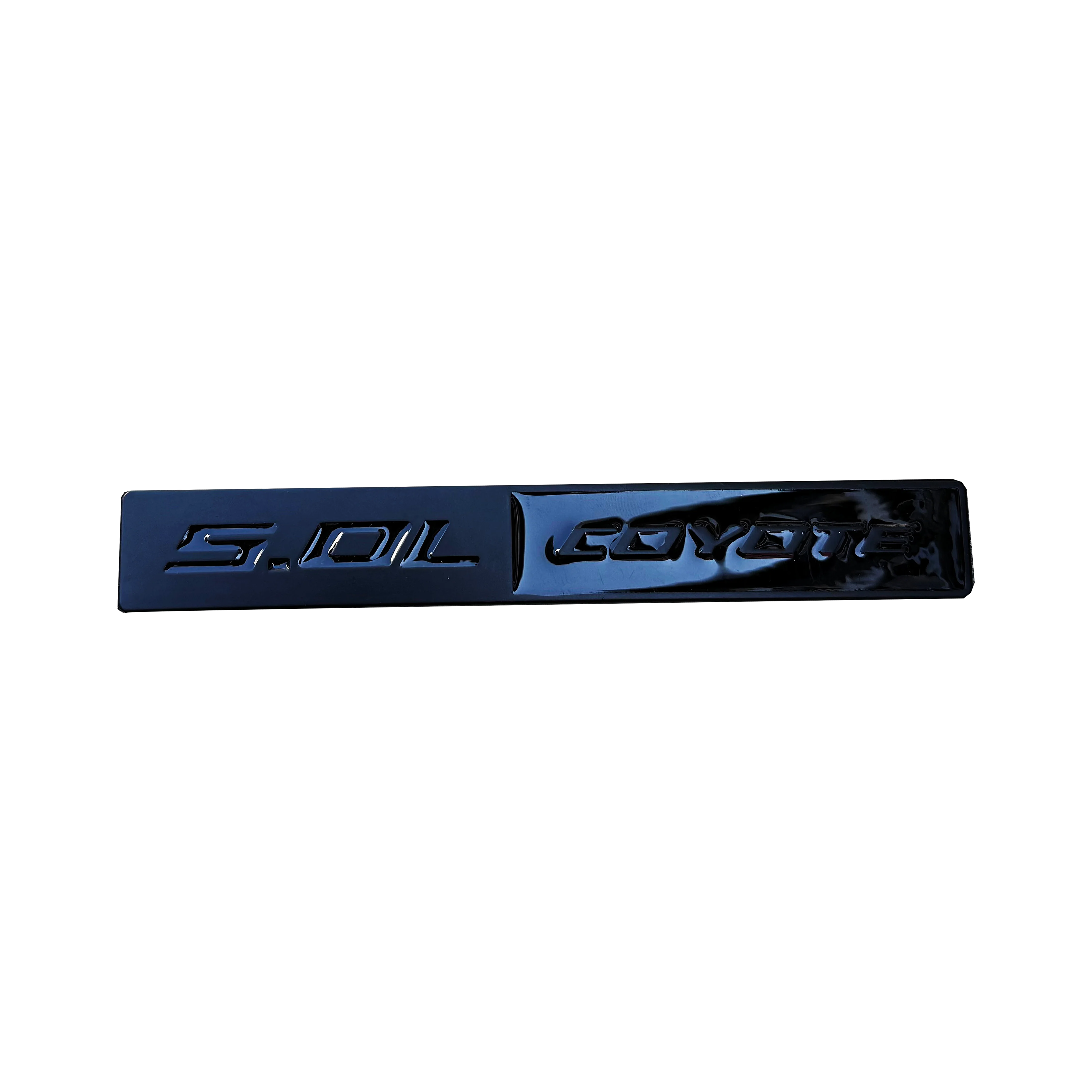 5.0L COYOTE Metal Badge | Trunk & Fender Emblem Sticker for Ford Mustang