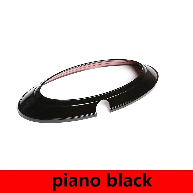 Rear Badge Ring Logo Frame Cover Trim for Ford Ranger (2015–2023) | Piano Black / Carbon / Matte Black