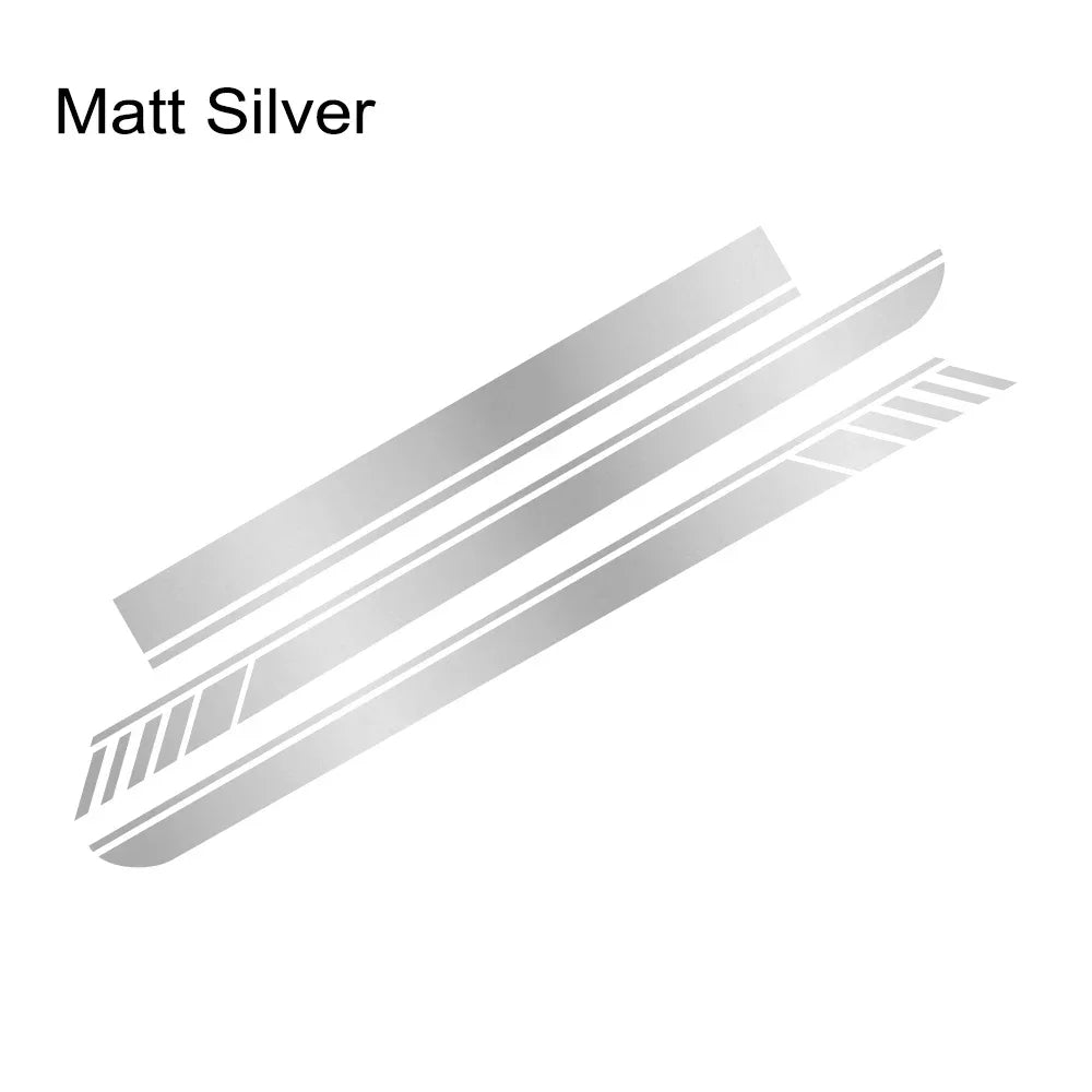 Hood Decal Side Stripes & Skirt Sticker for Mercedes-Benz A-Class A45S W177 | Color Change Vinyl