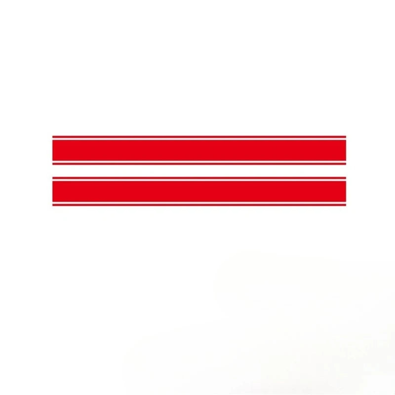 Sport Stripe Hood Bonnet Decal for Mini Cooper (R50–R61, F54–F60) | 2-Piece Engine Cover Vinyl Sticker