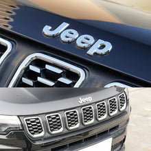 Cargar imagen en el visor de la galería, Front &amp; Rear Emblem Badge for Jeep Wrangler JK/JL / Compass / Renegade / Grand Cherokee | JEEP 3D