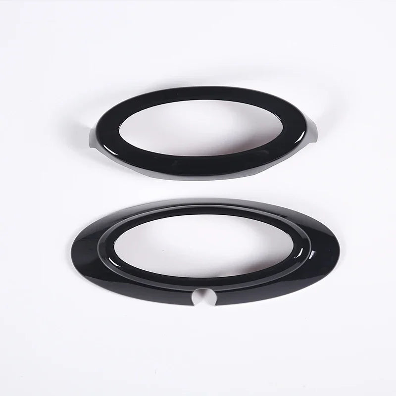 ABS Carbon Fiber / Black Logo Decoration Ring for Ford Maverick (2022+) | Front & Rear Cover