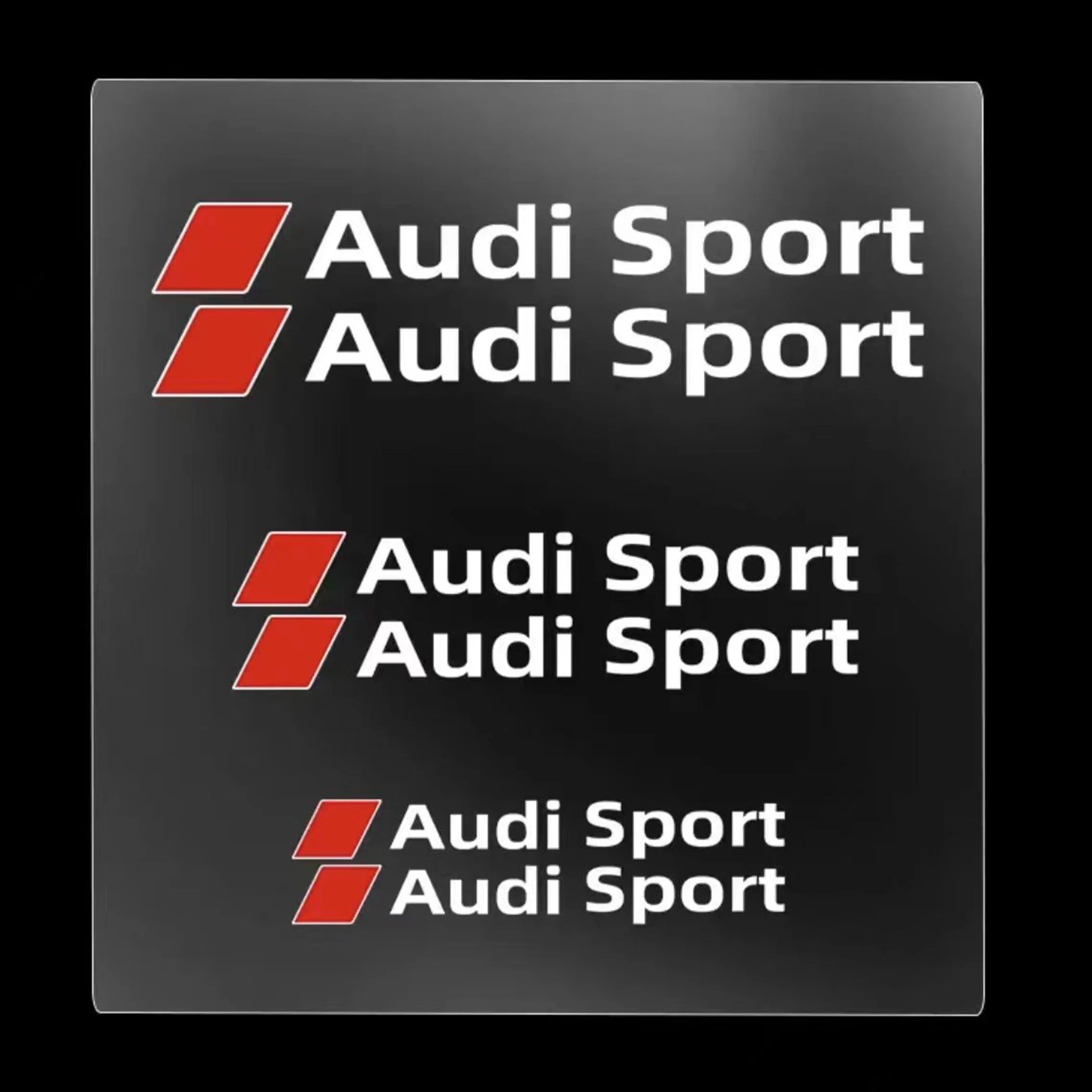 Audi S-line Brake Caliper Decals – Heat-Resistant Vinyl Stickers