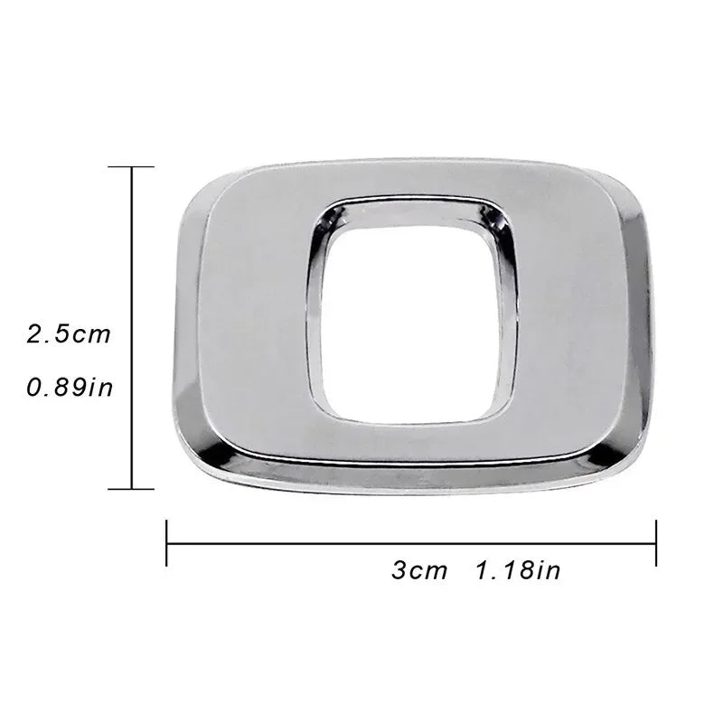 ABS Trunk Letters Logo Emblem Badge Decal for Mercedes-Benz GL-Class / GLS | Sticker