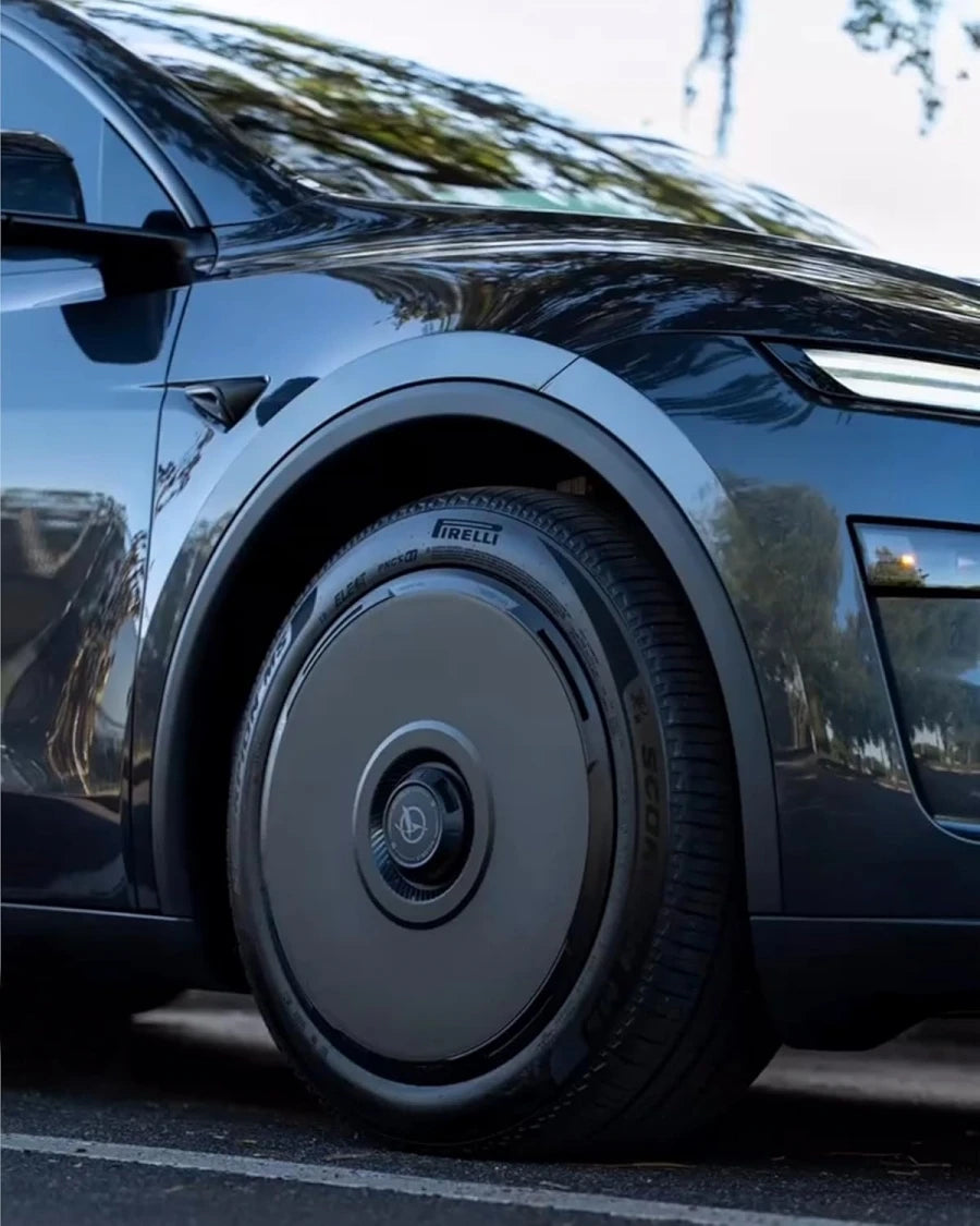 Haloblk Hub Caps for Tesla Model Y Juniper (2025–2026) | 19" & 20" High-Performance Wheel Cover Set