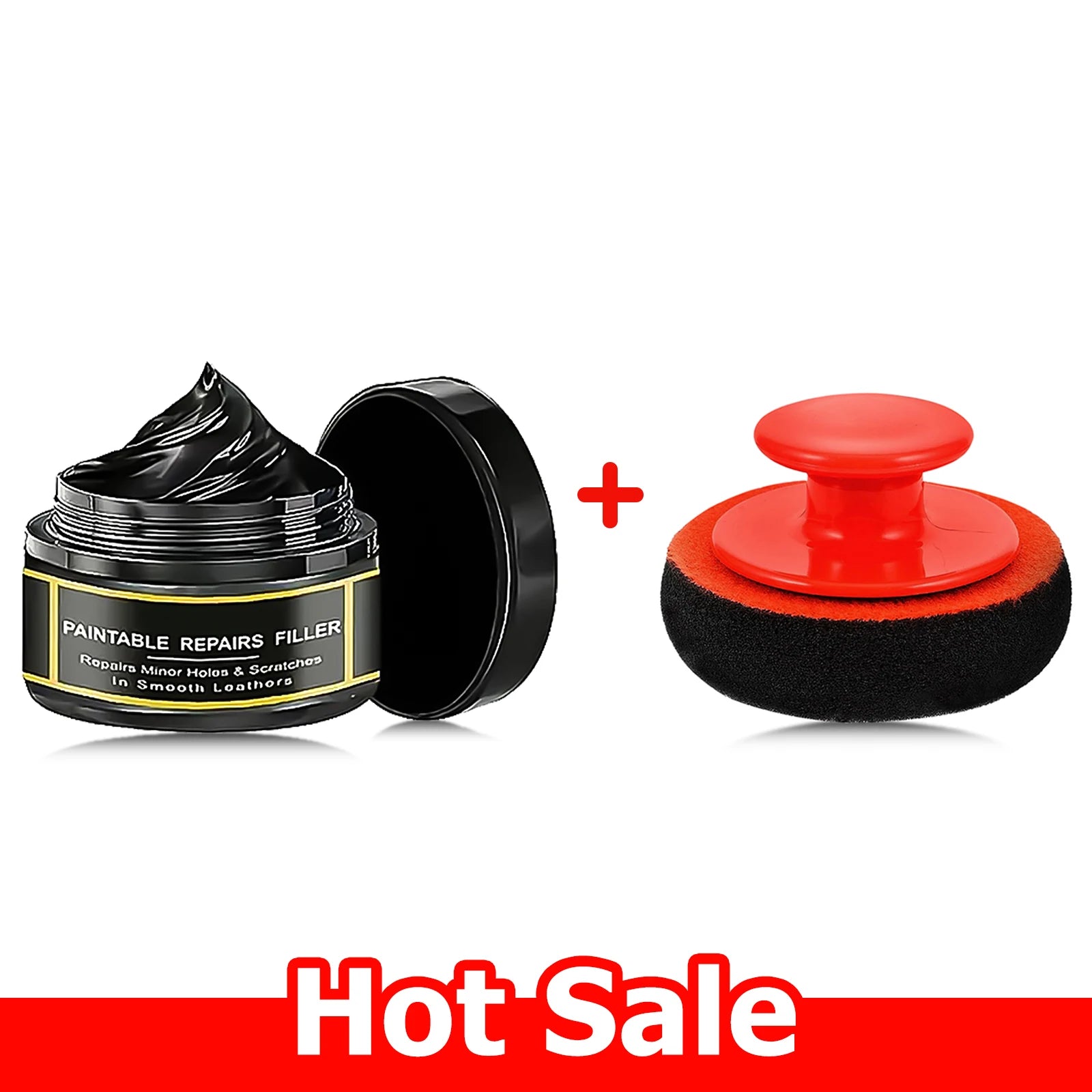 Car Interior Plastic & Leather Scratch Repair Paste | Anti-Aging Kit