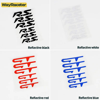 Reflective Brake Caliper Decals for Renault (6 Pcs) – High Temp & Waterproof