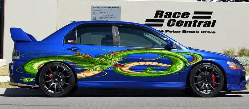 Shenron Chinese Dragon Car Livery - Large Side Vehicle Graphics Universal Vinyl Decal