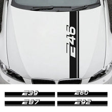 Load image into Gallery viewer, Hood Bonnet Number / Letter Vinyl Decal for BMW (E28–E93) | Accessories Film Sticker