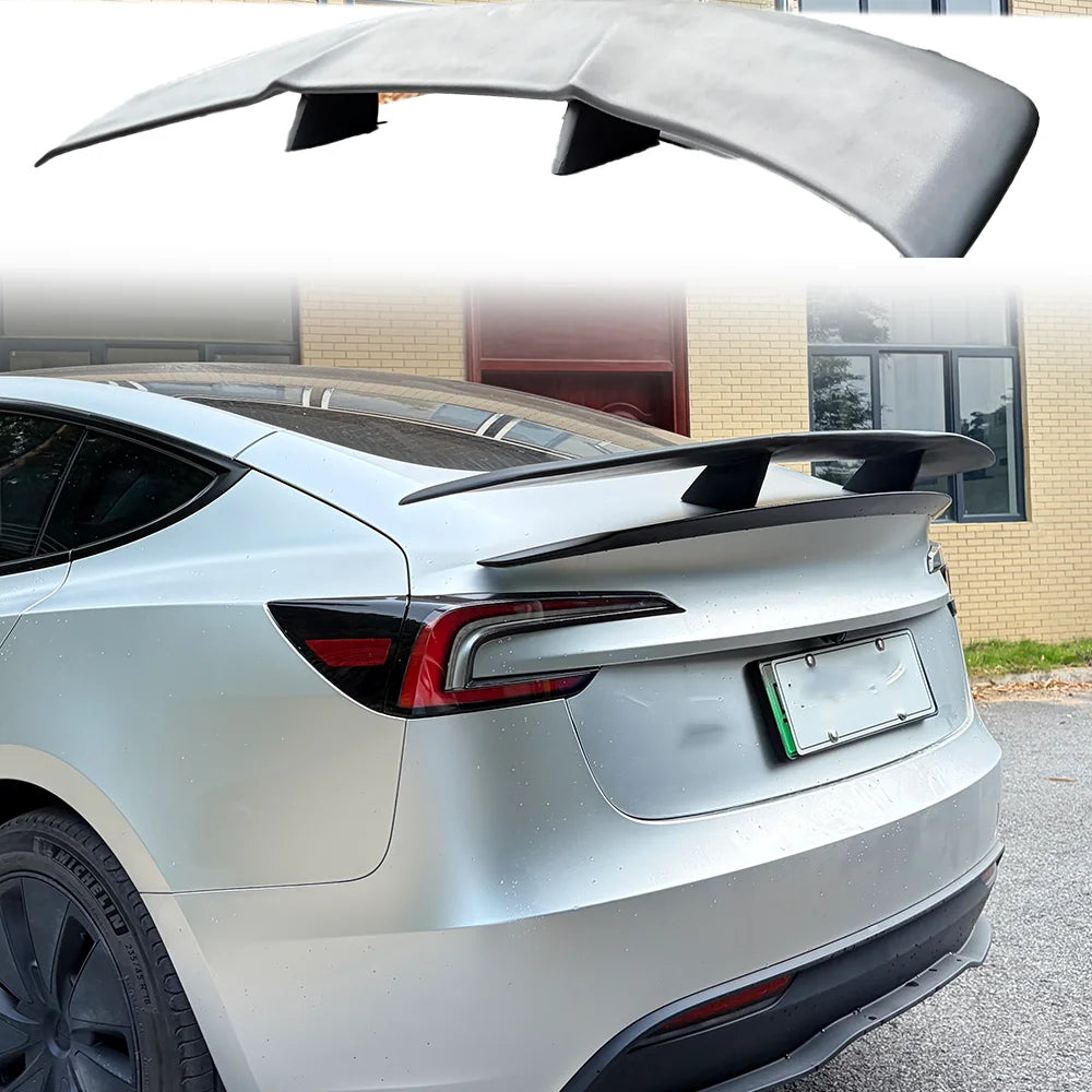 Novitec-Style Rear Trunk Lid Spoiler for Tesla Model 3 (2019–2024) | ABS Luggage Compartment Wing