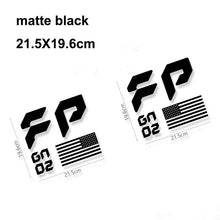 Load image into Gallery viewer, FP Performance USA Flag Bedside Decal for Ford F-150 / F-250 Raptor (Gen 1, 2 &amp; 3) | Vinyl Sticker Pair