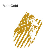 Cargar imagen en el visor de la galería, American Bald Eagle Flag Tailgate Decal – Pickup Truck Vinyl Sticker | Ford F-150, Tacoma, Hilux, D-Max, Dodge Ram