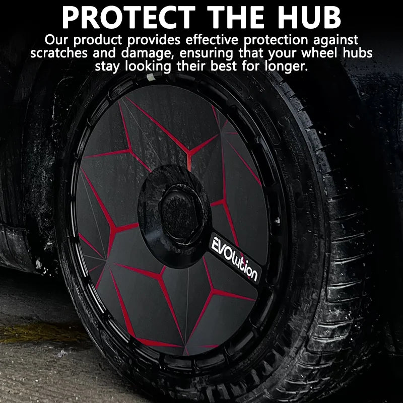 19" DIY Wheel Cover Hub Caps for Tesla Model Y | 4-Piece Style Change Replacement Set