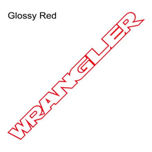 Cargar imagen en el visor de la galería, Jeep Wrangler Hood &amp; Side Vinyl Decal – Motor Graphic Bonnet Sticker | JK, JL, TJ, Unlimited