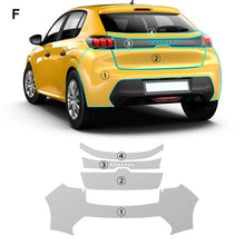 Cargar imagen en el visor de la galería, Precut PPF for Peugeot 208 (2019–2025) | TPU Paint Protection Film Clear Bra