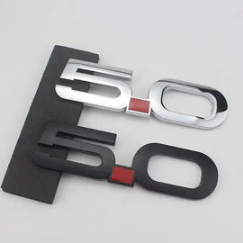 3D Metal 5.0 Logo Rear Trunk Emblem for Ford Mustang GT | Badge Car Sticker