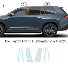 Load image into Gallery viewer, Precut PPF for Toyota Grand Highlander (2024–2025) | TPU Headlight, Mirror, Pillar &amp; Door Handle