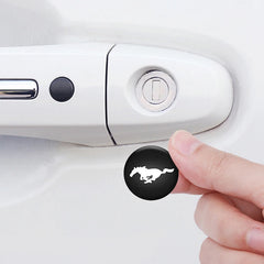 Car Lock Stickers for Ford Mustang / Bronco / Fiesta / Focus / Mondeo / Kuga / Edge | 4-Piece