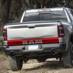 Rear Tailgate Letter Graphic Decal for Dodge RAM 1500 / 2500 | Custom Vinyl Truck Sticker