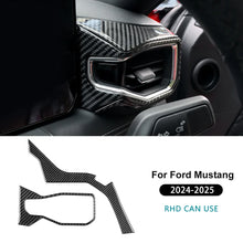 Load image into Gallery viewer, Real Soft Carbon Fiber Interior Trim for Ford Mustang GT / Dark Horse / EcoBoost (2024-2025)