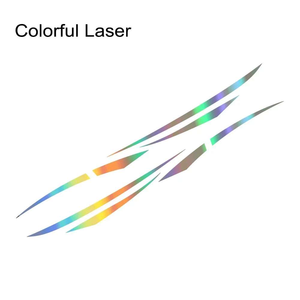 Door Side Skirt Stripe Decal | 2-Piece Self-Adhesive Color Change Vinyl Sticker for Cars & Trucks