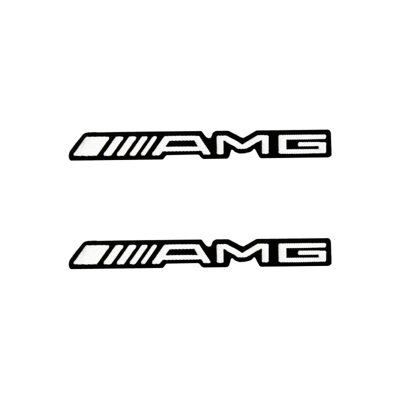 Aluminum AMG Emblem Sticker for Mercedes-Benz W204 / W203 / W211 / W212 / W205 | Car Badge