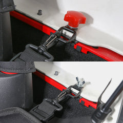 Trunk Cargo Tie-Down D-Ring Quick Release Fastener Clip for Jeep Wrangler JL/JK/TJ | Surface Mount