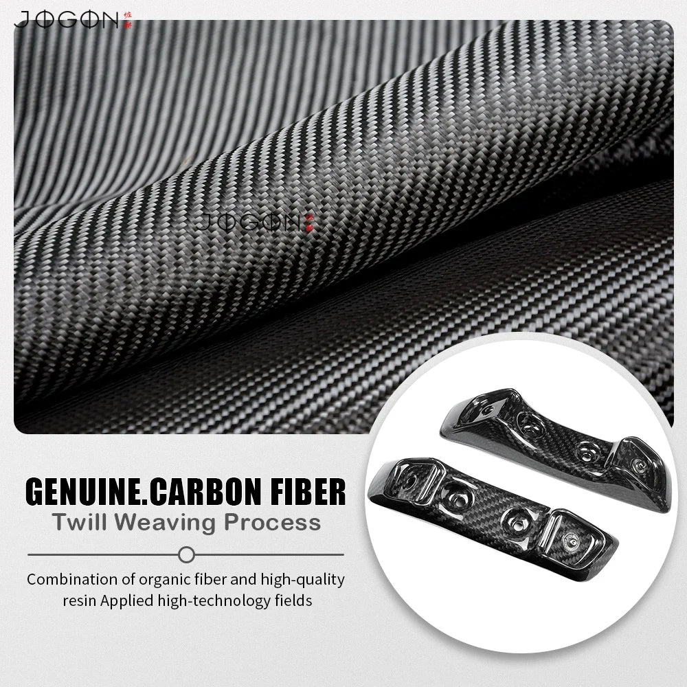 Real Carbon Fiber GT2/GT3 Seat Back Cover for Corvette C8 Stingray / Z51 (2020+) | JOGON