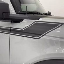 Load image into Gallery viewer, Matte Black Waistline Stripe Decal for Ford Bronco (2021–2023) | Body Line Vinyl Overlay