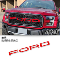 Custom Head Letter Vinyl Decal for Ford Raptor F-150 | KK Film Decorative Sticker