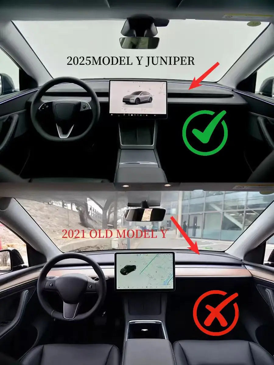 Magnetic Car Phone Mount for Tesla Model 3 Highland/Model Y (2024+)