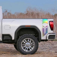 Ghost Pattern Stickers Universal Car Tail Decoration Decals Compatible with RAM GMC F-150 Hilux Frontier Isuzu Pickup trucks