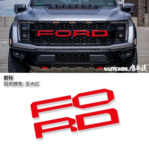Custom Vinyl Decal Kit for Ford F-150 Raptor 3rd Gen 3.5T (2023) | Special KK Wrap