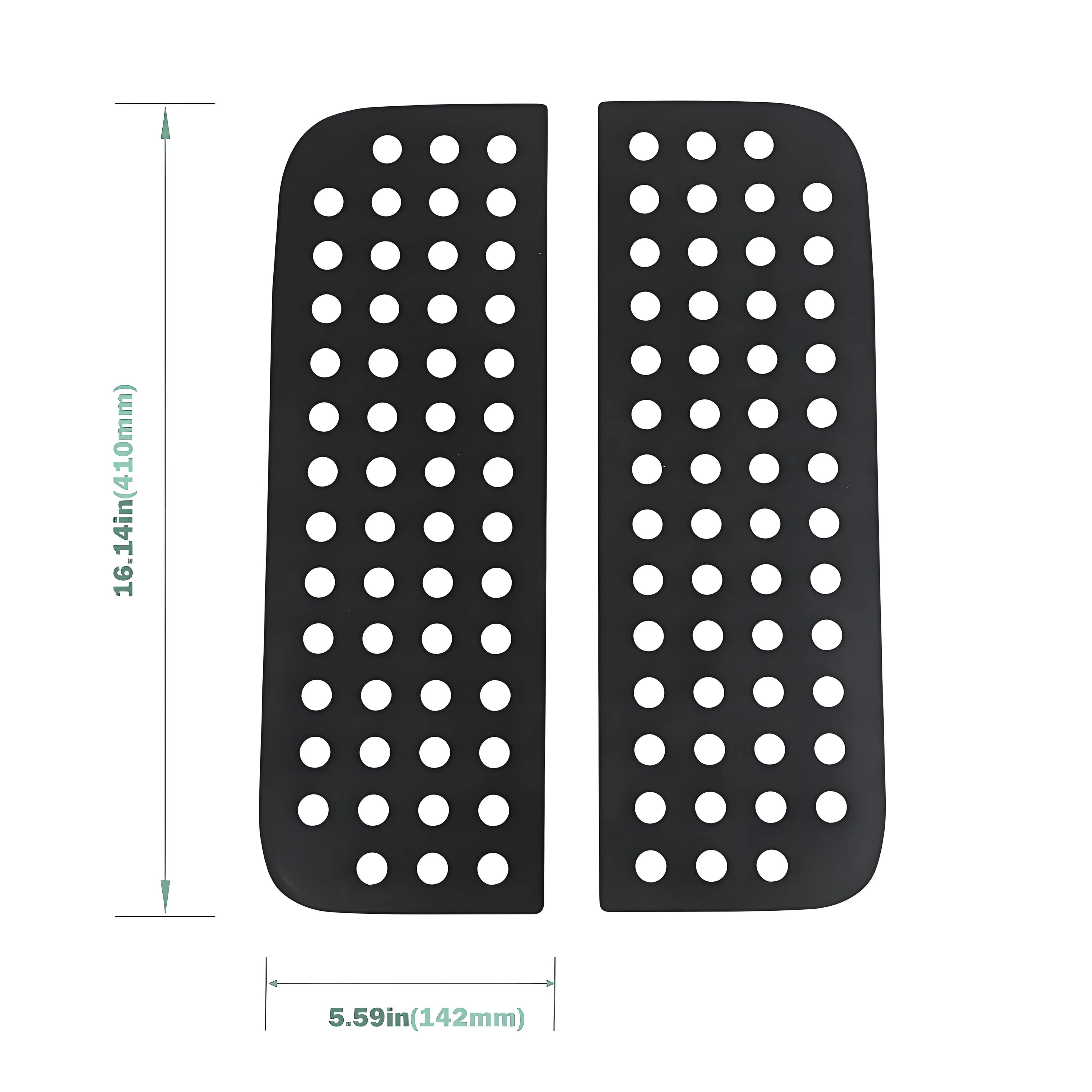 Rear Door Window Glass Decoration Cover Trim Decals for Jeep Wrangler JL JT 2018 2019 2020 2021 2022 2023 2024 2025 Accessories