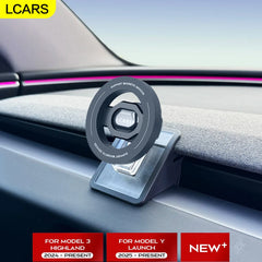 Magnetic Car Phone Mount for Tesla Model 3 Highland/Model Y (2024+)