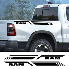 Bed Side Stripe Decal for Dodge RAM 1500 / 2500 / 3500 Rebel / TRX | Pickup Vinyl Graphic