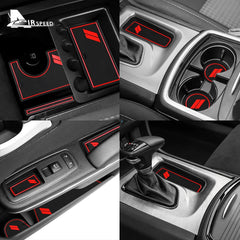 Anti-Slip Cup Holder Mat for Dodge Durango (2014–2020) / Charger (2015–2023) | CCC Waterproof KUNGKIC