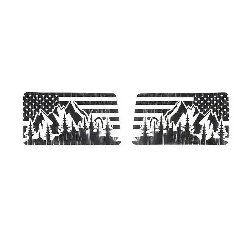 Rear Window Tint Decal Ornament for Ford Bronco (2021+) | PVC Privacy Sticker