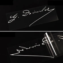 Cargar imagen en el visor de la galería, G Daimler Signature Interior Body Window &amp; Trunk Sticker Decal for Mercedes-Benz | Heritage Badge