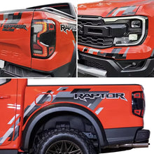 Load image into Gallery viewer, Blackout Bedside, Tailgate &amp; Bumper Decal Kit for Ford Ranger (2022–2024) | Precut Vinyl Graphics