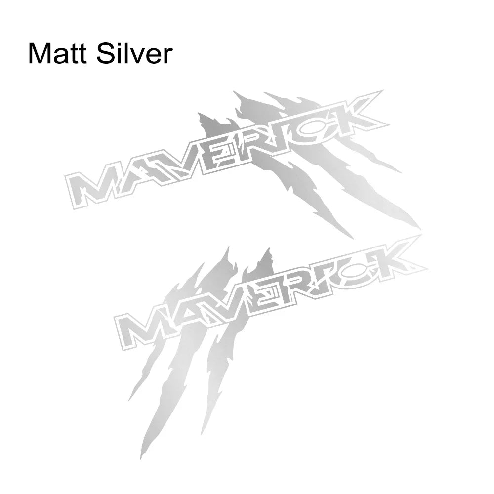 Ford Maverick Claw Style Pickup Bed Side Graphic Kit – Vinyl Decal (2 Pcs) | XLT, XL, V8 | 4 Sizes, 11 Finishes
