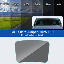 Load image into Gallery viewer, Precut Window Privacy Tint Film for Tesla Model Y Juniper (2025–2026) | Heat &amp; UV Protection