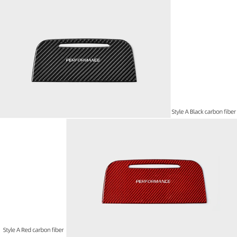 Real Carbon Fiber Glasses Case Trim for Ford F-150 Raptor (2021–2025)