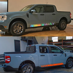 Door Side Stripe Decal for Ford Maverick XL / XLT / Lariat (2022) | 2-Piece Vinyl Truck Graphic
