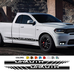 Door Side Stripe Decal for Dodge Dakota SLT / SXT / 5.9 / R/T / V6 | 2-Piece Vinyl Truck Graphic
