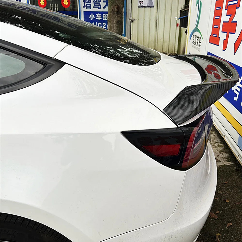 Ducktail Lip Spoiler for Tesla Model 3 (2017–2023) | Rear Trunk Lid Boot Wing — Body Kit
